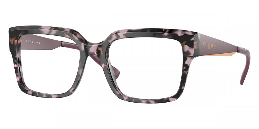 Vogue Eyewear™ VO5559 3146 51 - Violet Tortoise/Matte Purple/Rose Gold