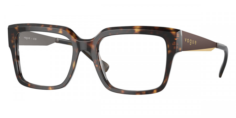 Vogue Eyewear™ VO5559 W656 53 - Dark Havana/Matte Brown/Gold