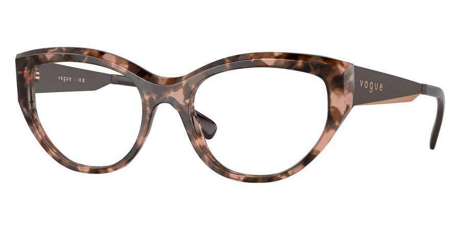 Vogue Eyewear™ VO5560 3145 51 - Rose Tortoise/Matte Brown/Rose Gold