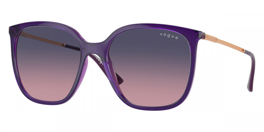 Vogue Eyewear™ VO5564SF 1647I6 54 - Transparent Violet/Rose Gold