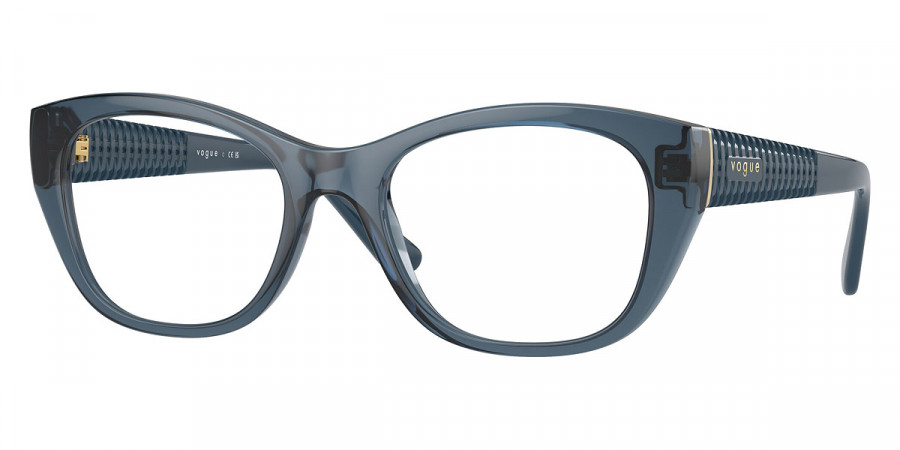 Vogue Eyewear™ VO5569 2764 53 - Transparent Blue/Full Blue