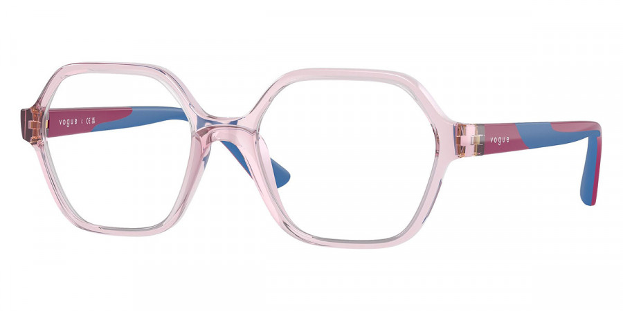 Vogue Eyewear™ VY2022 2765 47 - Transparent Light Purple/Full Rose/Azure Rubber