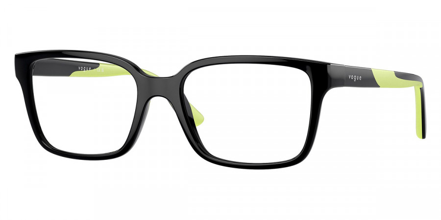 Vogue Eyewear™ VY2026 W44 47 - Black/Light Green Rubber