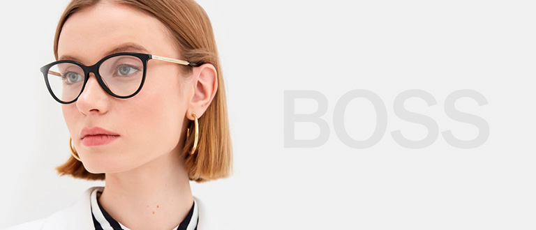 Boss Butterfly Eyeglasses & Frames