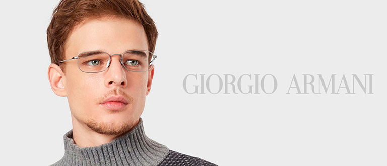 Giorgio Armani Rectangle Eyeglasses & Frames