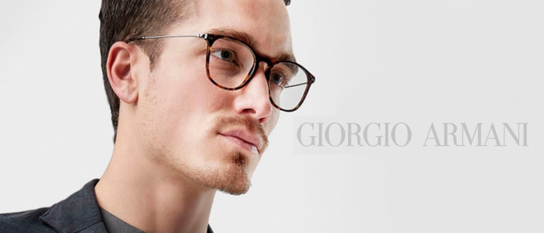 Giorgio Armani Square Eyeglasses & Frames