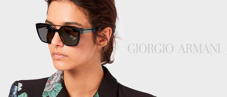 Giorgio Armani Irregular Sunglasses