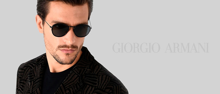 Giorgio Armani Oval Sunglasses