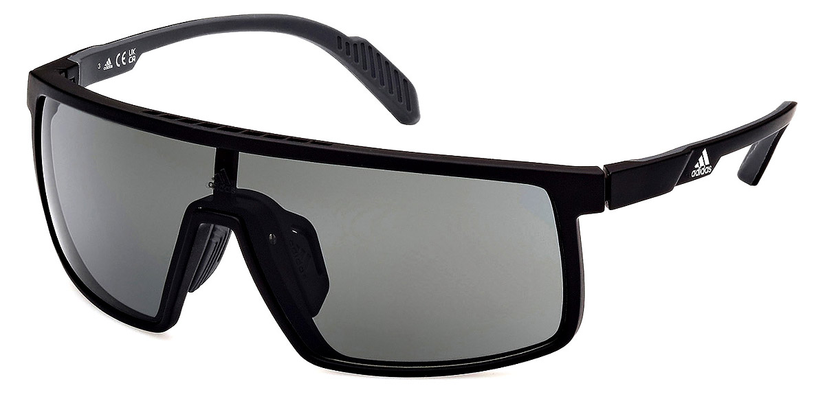 Adidas™ SP0057 Prfm Shield 02A 131 Matte Black Sunglasses