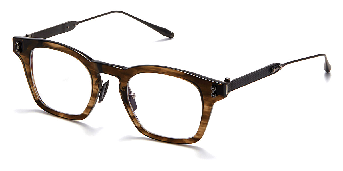 Color: Green Tortoise Swirl/Black Iron (418C) - Akoni AKX-418C-45-AF