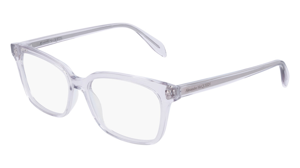 Alexander McQueen™ AM0243O Rectangle Eyeglasses | EyeOns.com