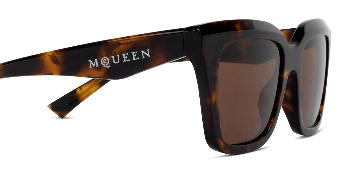 Color: Havana (002) - Alexander McQueen AM0473S00253