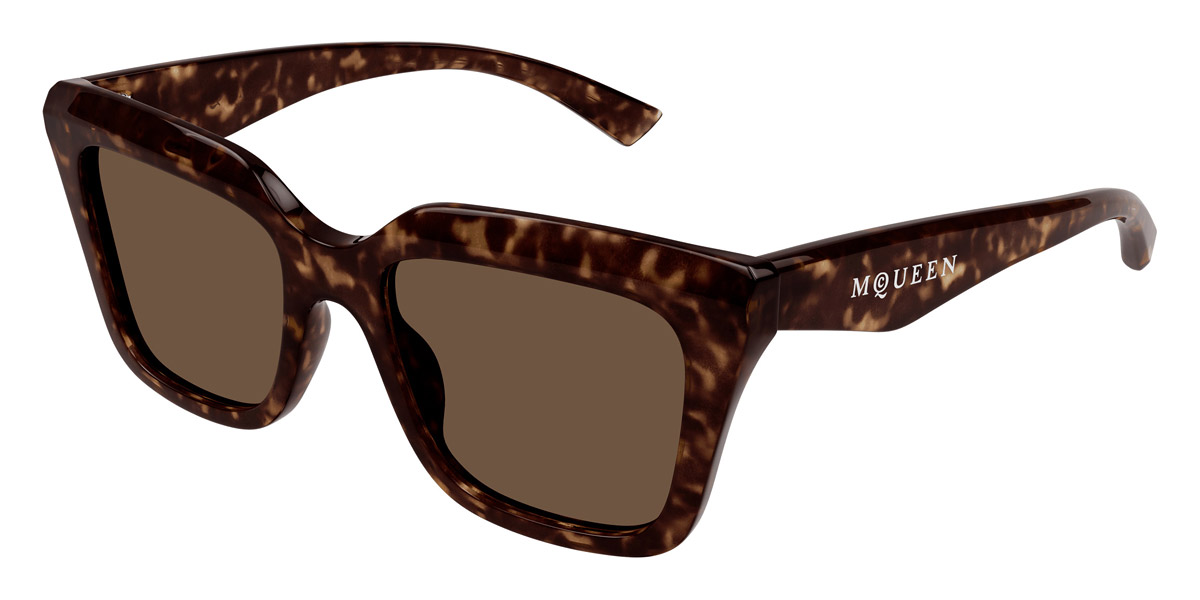 Color: Havana (002) - Alexander McQueen AM0473SA00254