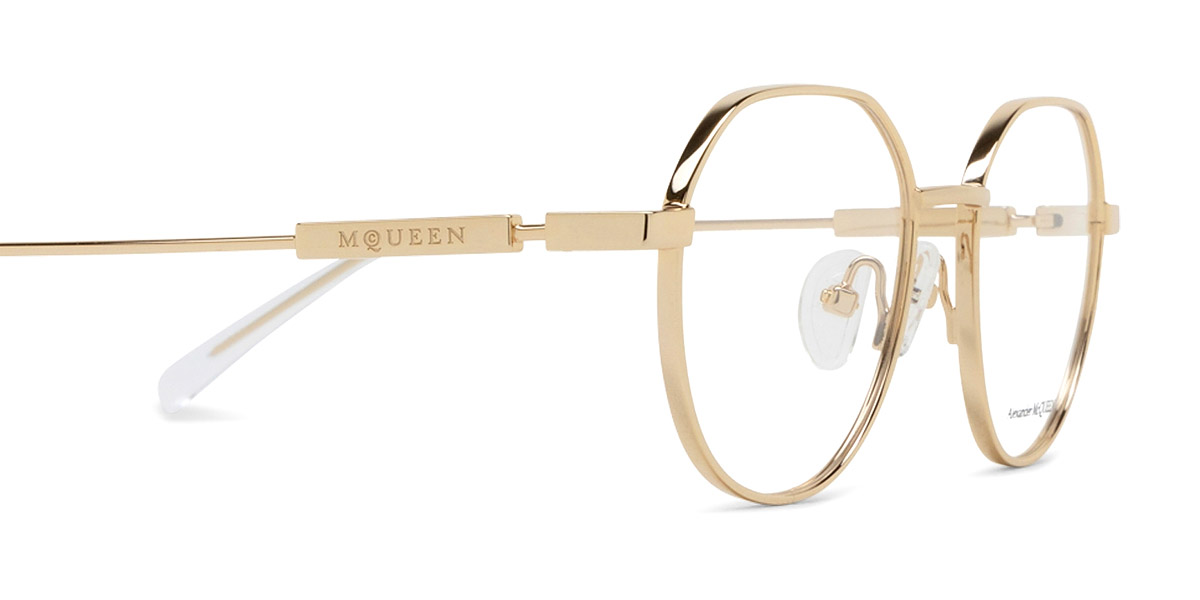 Color: Gold (002) - Alexander McQueen AM0479O00250