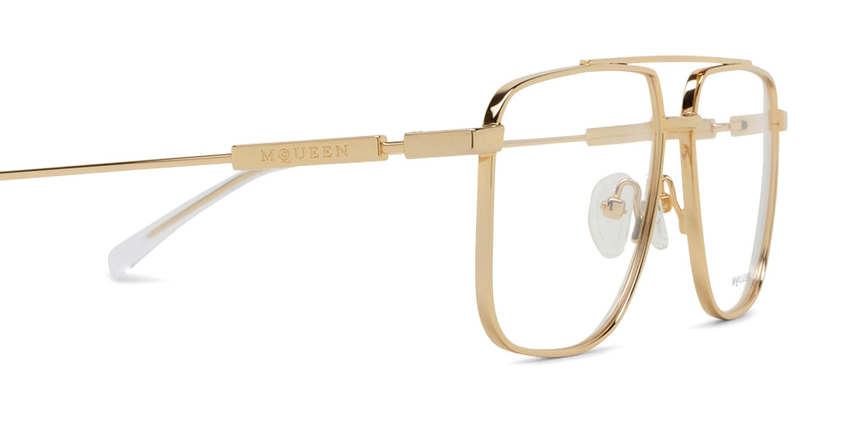 Color: Gold (002) - Alexander McQueen AM0480O00257