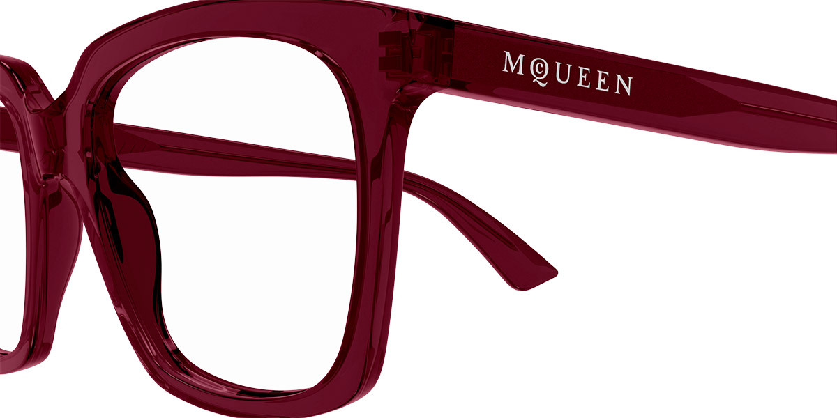 Color: Burgundy (003) - Alexander McQueen AM0513O00353