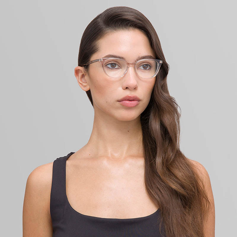 Barton Perreira™ Elise MBT 48 Matte Black Amber Tortoise Eyeglasses