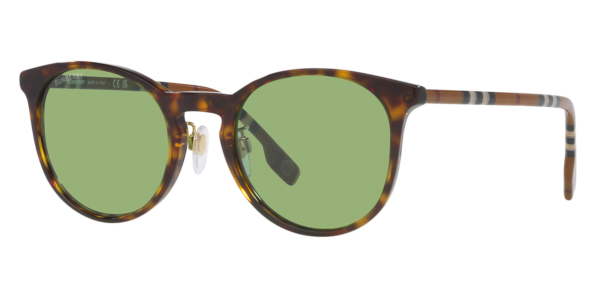 Color: Dark Havana and Check Brown (773252) - Burberry BE4380D4017/251