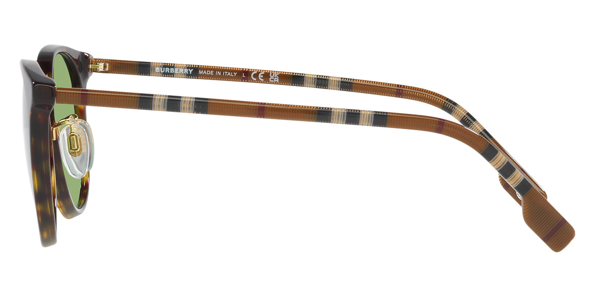 Color: Dark Havana and Check Brown (773252) - Burberry BE4380D4017/251