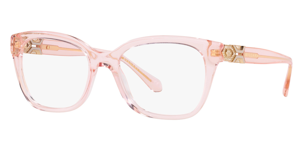 Bvlgari™ BV4172B 5470 54 Transparent Pink Eyeglasses