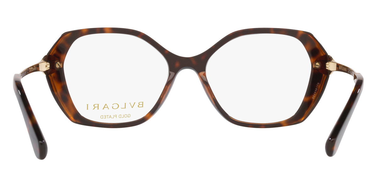 Color: Havana on Transparent Brown (5496) - Bvlgari BV4215KB549653