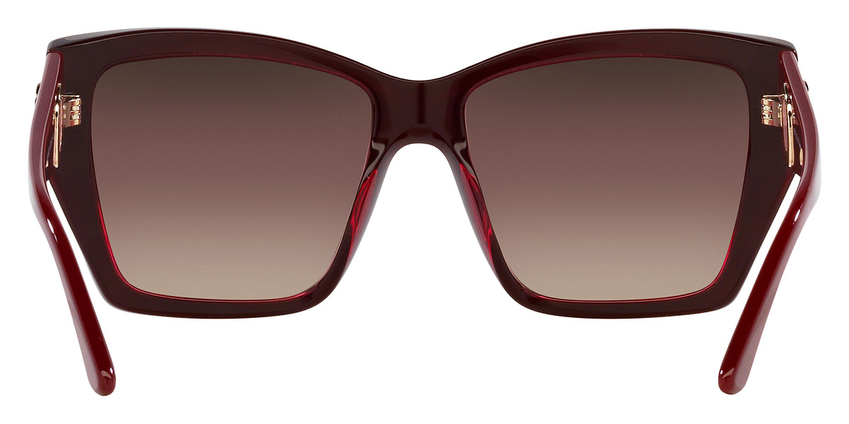 Color: Bordeaux on Transparent Red (5469E2) - Bvlgari BV82605469E257