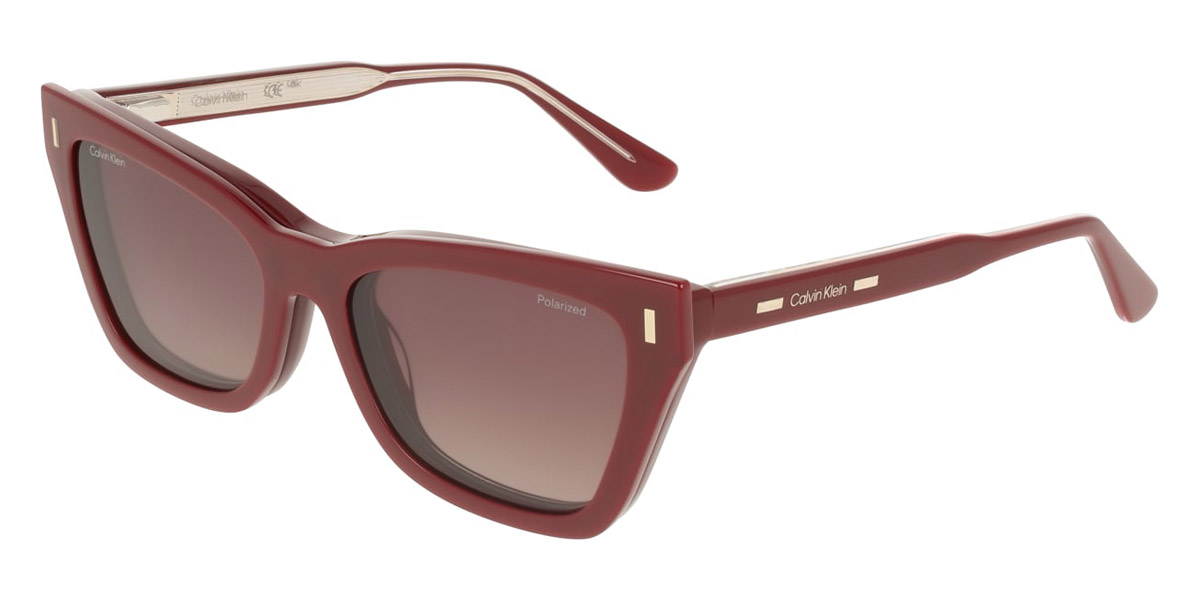 Color: Burgundy (605) - Calvin Klein CKOCK25531MAG-SET60553