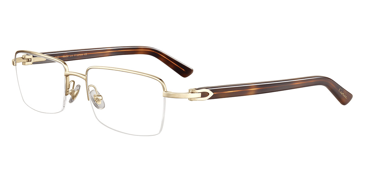 Color: Gold/Havana (003) - Cartier CT0042O00355