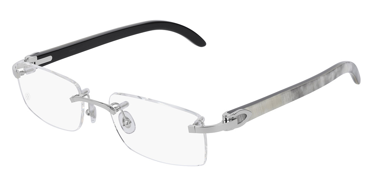 Color: Silver/White (002) - Cartier CT0046O00253