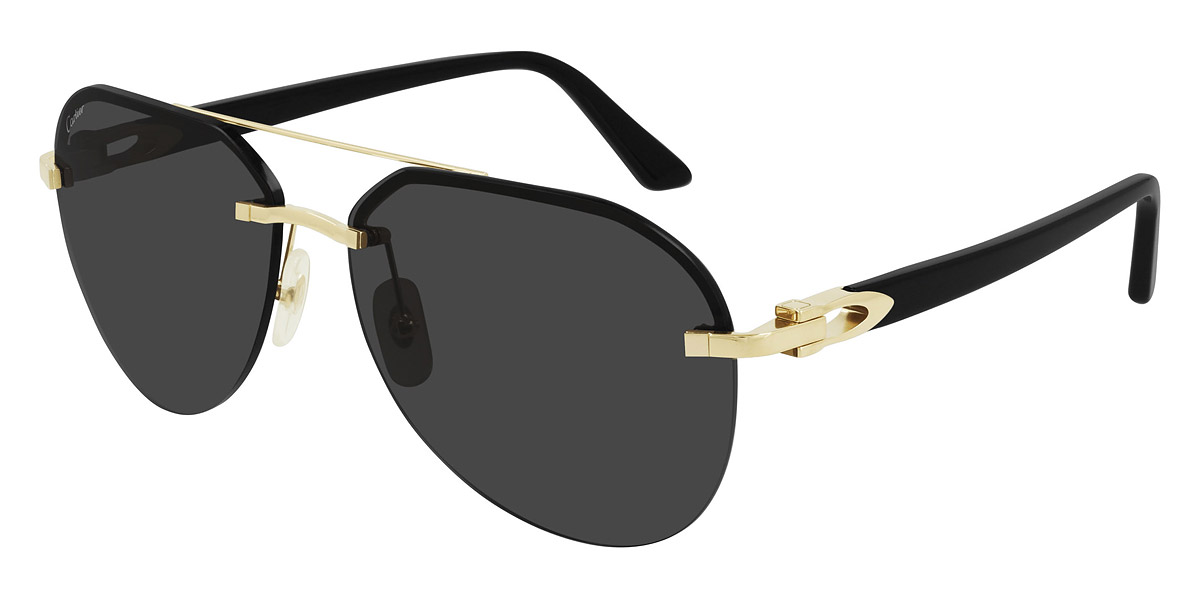 Color: Gold/Black (001) - Cartier CT0275S00161