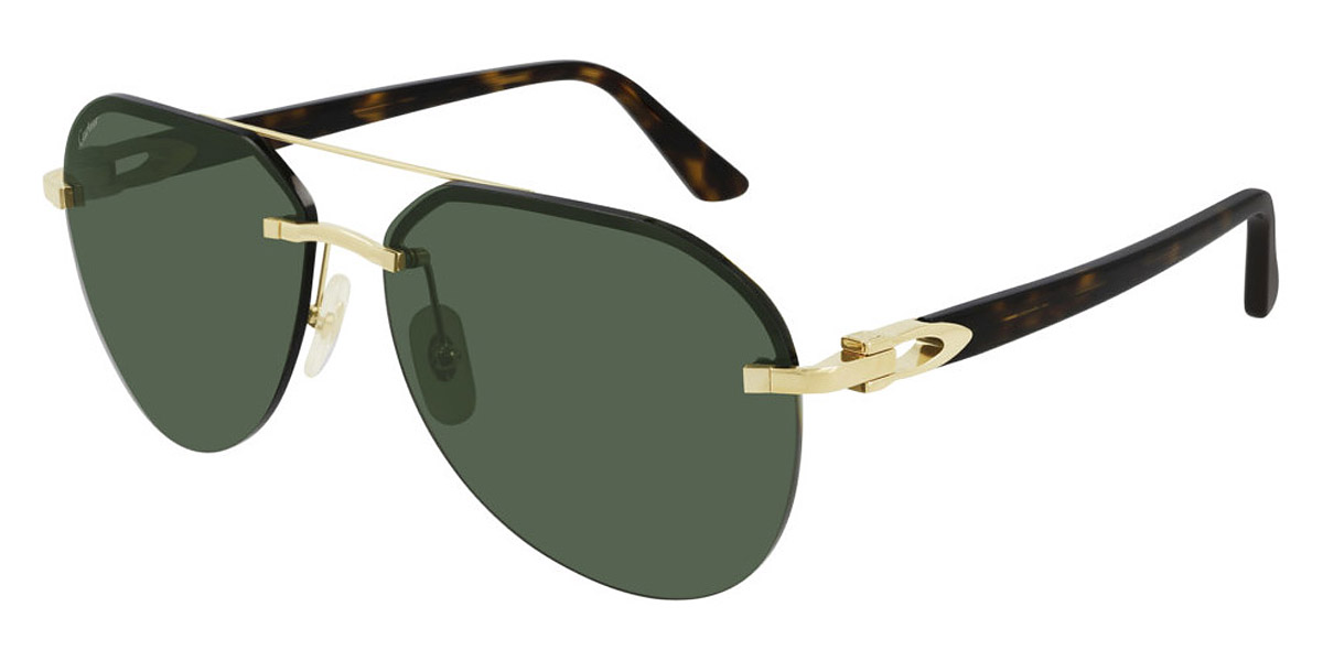 Color: Gold/Havana (002) - Cartier CT0275S00261