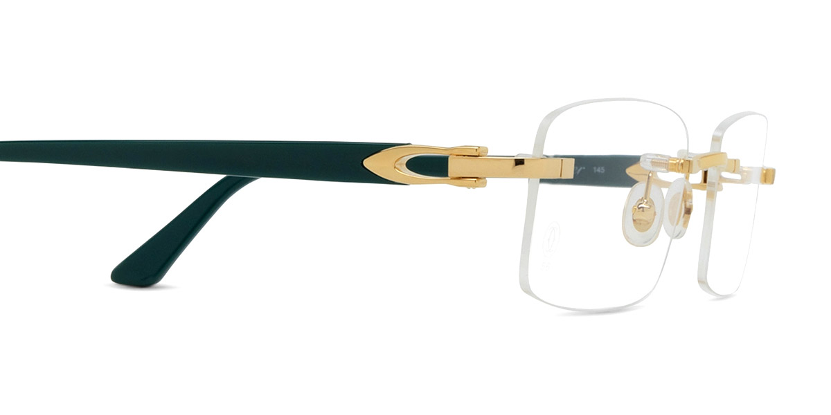 Color: Gold/Green (011) - Cartier CT0287O01156