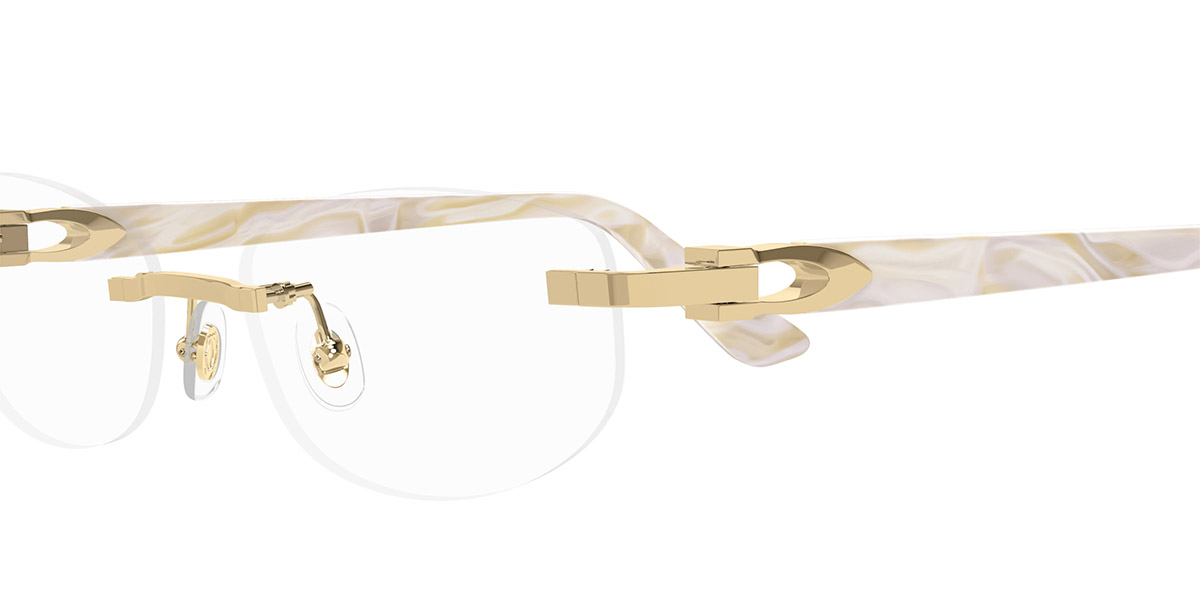 Color: Gold/Ivory (005) - Cartier CT0318O00552