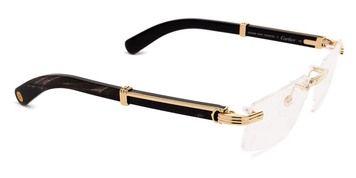 Color: Gold/Black (001) - Cartier CT0485O00155