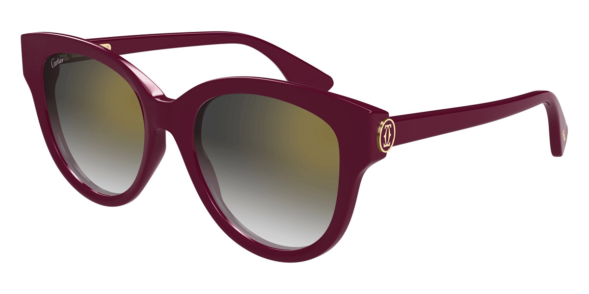 Color: Burgundy (003) - Cartier CT0506SA00355