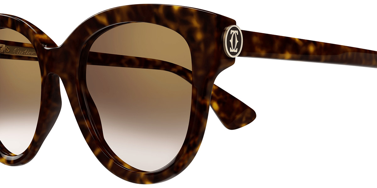 Color: Havana (002) - Cartier CT0506SA00255