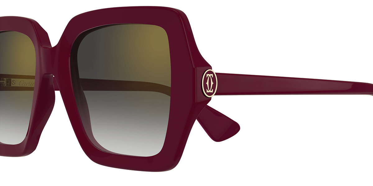 Color: Burgundy (003) - Cartier CT0507S00354