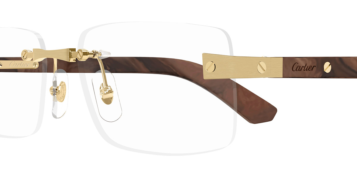 Color: Gold/Brown (004) - Cartier CT0513O00457