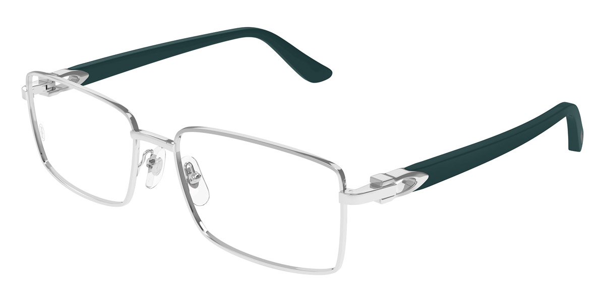 Color: Silver/Green (003) - Cartier CT0520O00358