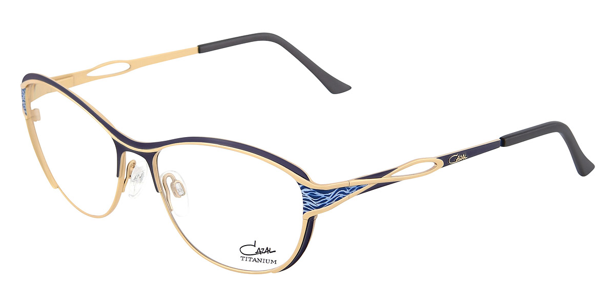 Color: Navy Blue/Gold (001) - Cazal CAZ128200156