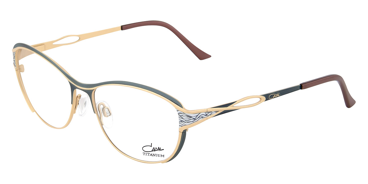 Color: Turquoise/Gold (002) - Cazal CAZ128200256