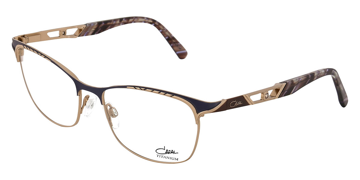 Color: Navy Blue/Gold (001) - Cazal CAZ128700154