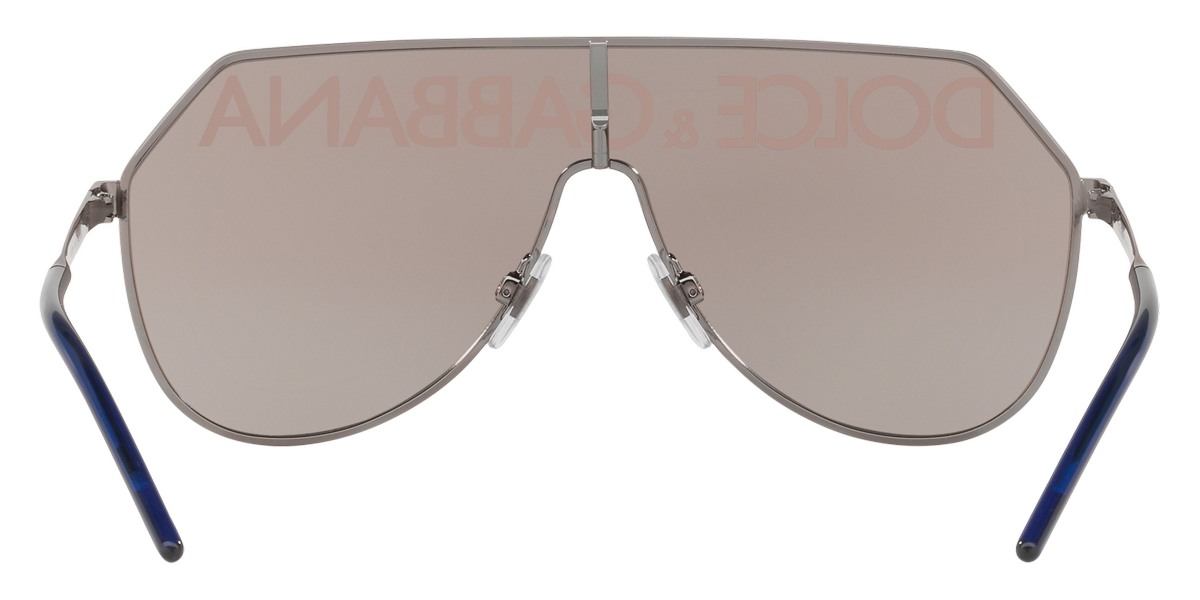 Color: Gunmetal/Gray Tampo Deg Silver (04/N) - Dolce & Gabbana DG222104/N38