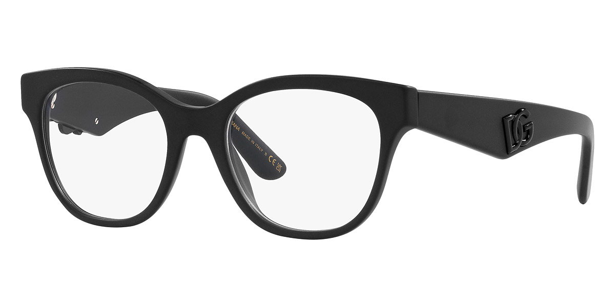 Color: Matte Black (2525) - Dolce & Gabbana DG3371F252553