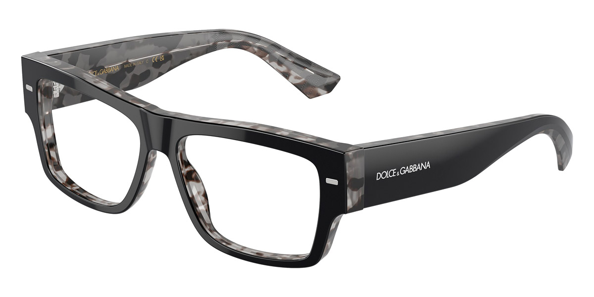 Color: Black on Gray Havana (3403) - Dolce & Gabbana DG3379340357