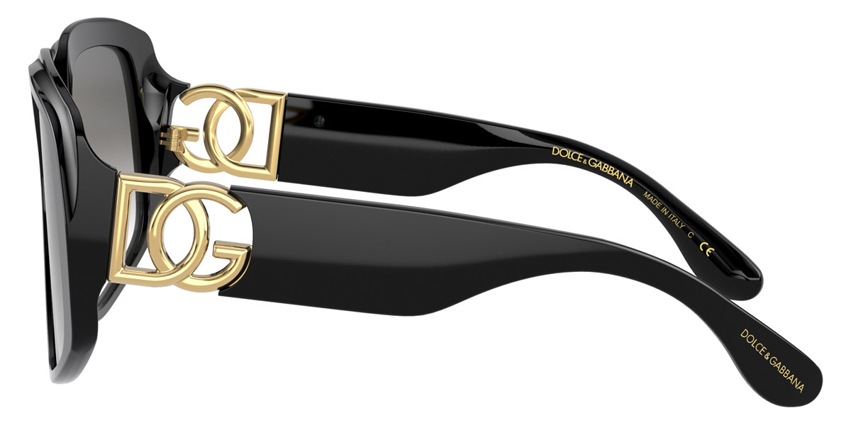 Color: Black (501/8G) - Dolce & Gabbana DG4386F501/8G58