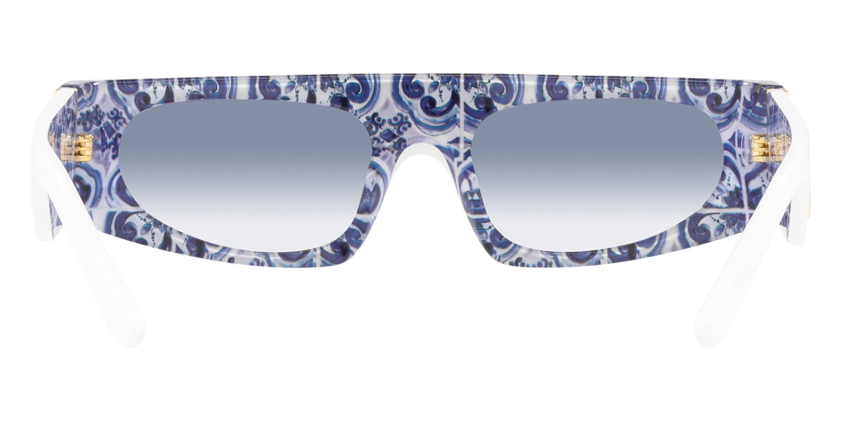 Color: White on Blue Maiolica (337119) - Dolce & Gabbana DG441133711954