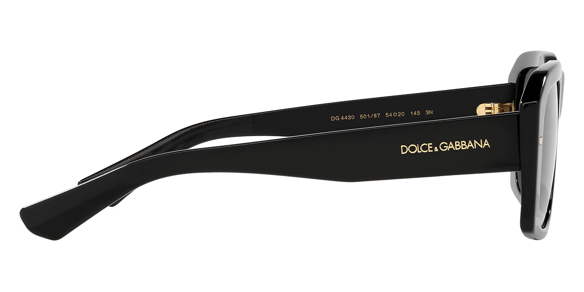Dolce & Gabbana™ DG4430F 501/87 54 Black Sunglasses