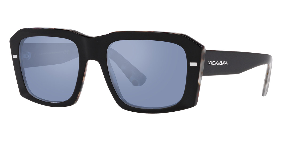 Color: Black on Gray Havana (34031U) - Dolce & Gabbana DG4430F34031U54