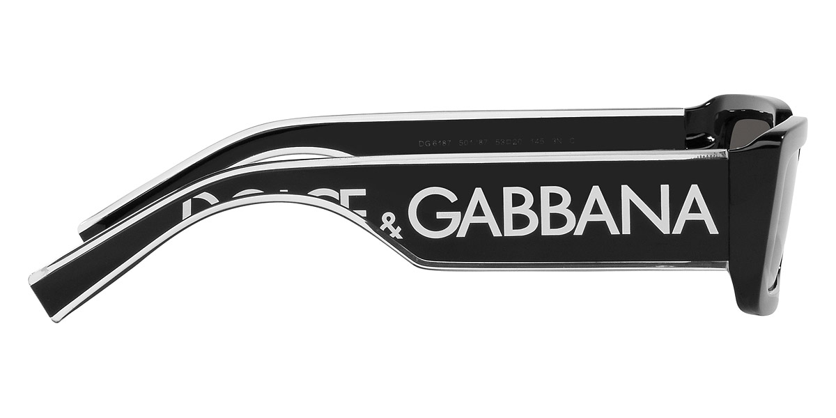 Dolce & Gabbana™ DG6187 501/87 53 Black Sunglasses